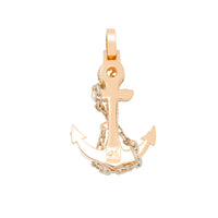 Thumbnail for 14k Diamond Anchor Pendant 2.11ctw