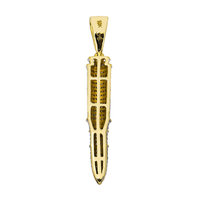 Thumbnail for 14k yellow gold Bullet Pendant