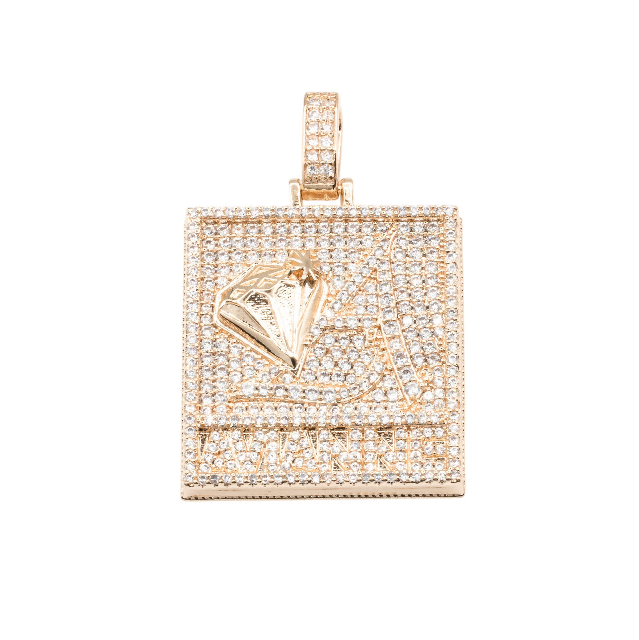 18k Gold Plated and Swarovski Avianne Pendant