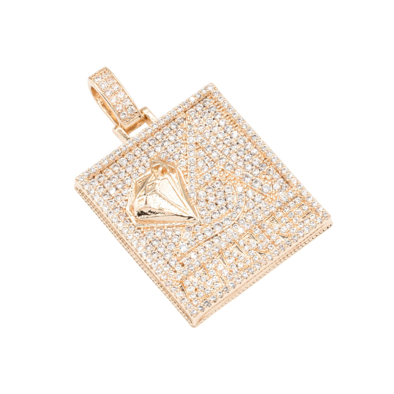 18k Gold Plated and Swarovski Avianne Pendant