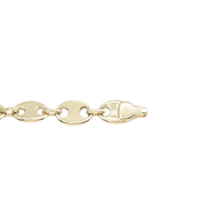 Thumbnail for 14k Yellow Gold Anchor Puff Link Chain 6 mm