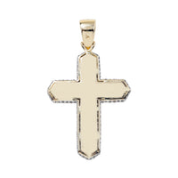 Thumbnail for 14k Gold Diamond Cross Pendant 2.59 Ctw