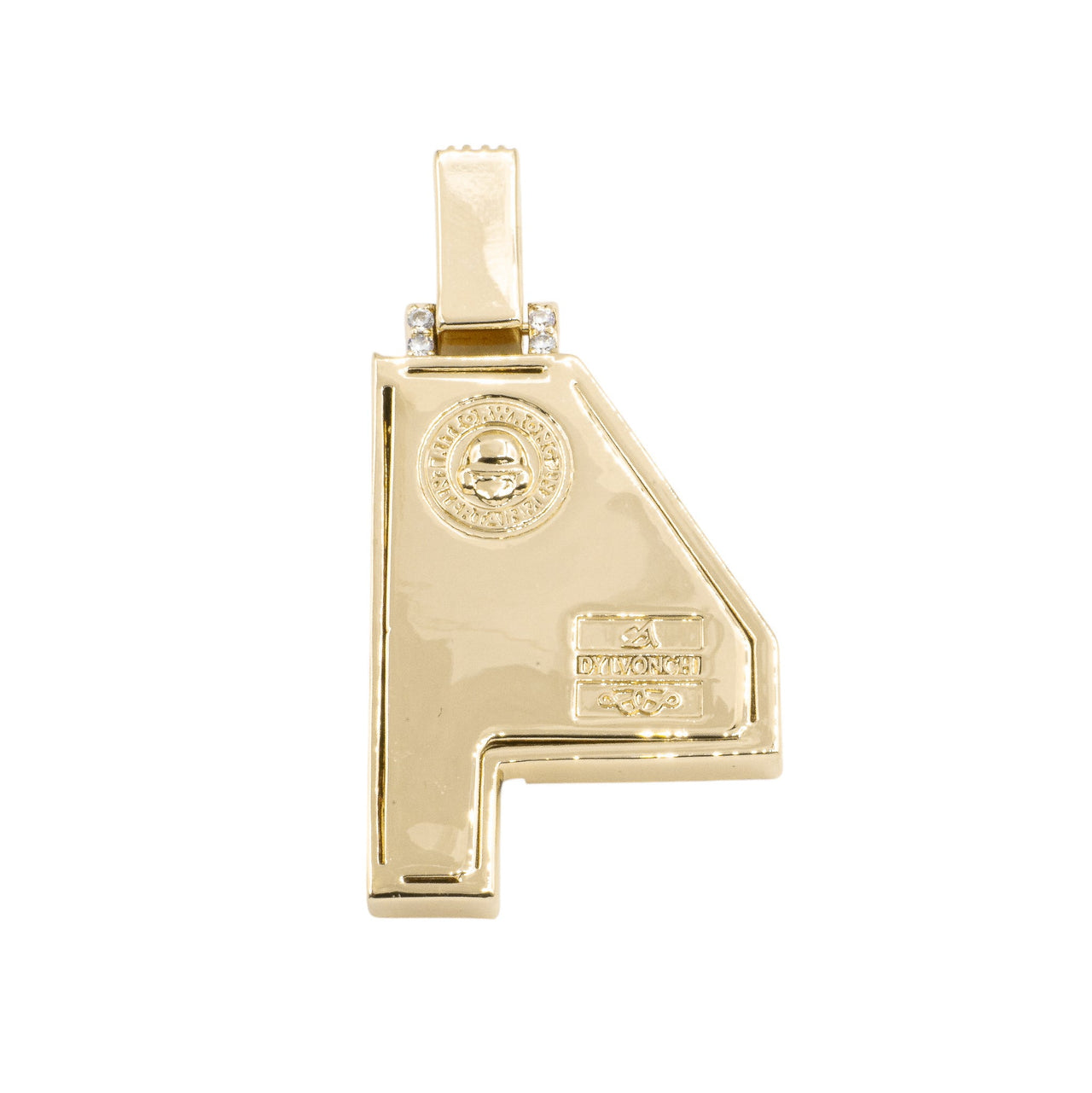 41 Collab Pendant 18K Yellow Gold Plated