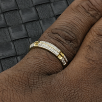 Thumbnail for 10k Yellow Gold Diamond Ring 0.09 ctw