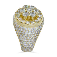 Thumbnail for Yellow 14kt Round Pinky Ring Yellow Gold 6.5 CtW