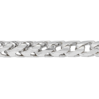 Thumbnail for 14k White Gold Franco Chain 25in 7mm