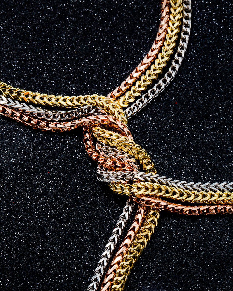Mens Hollow Cuban Link Bracelet in 14k Yellow Gold – Avianne Jewelers