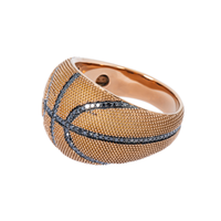 Thumbnail for Pure .925 Silver Basketball Ring