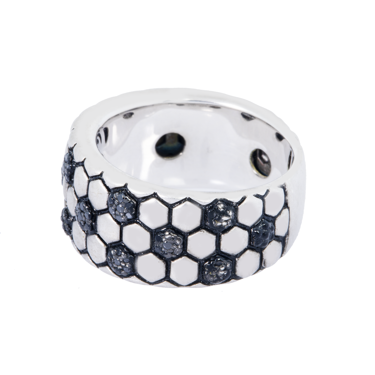 Pure .925 Sterling Silver Soccer Ball Band