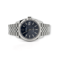 Thumbnail for Rolex Datejust 41MM Blue Diamond Steel and White Gold Jubilee Watch 126334