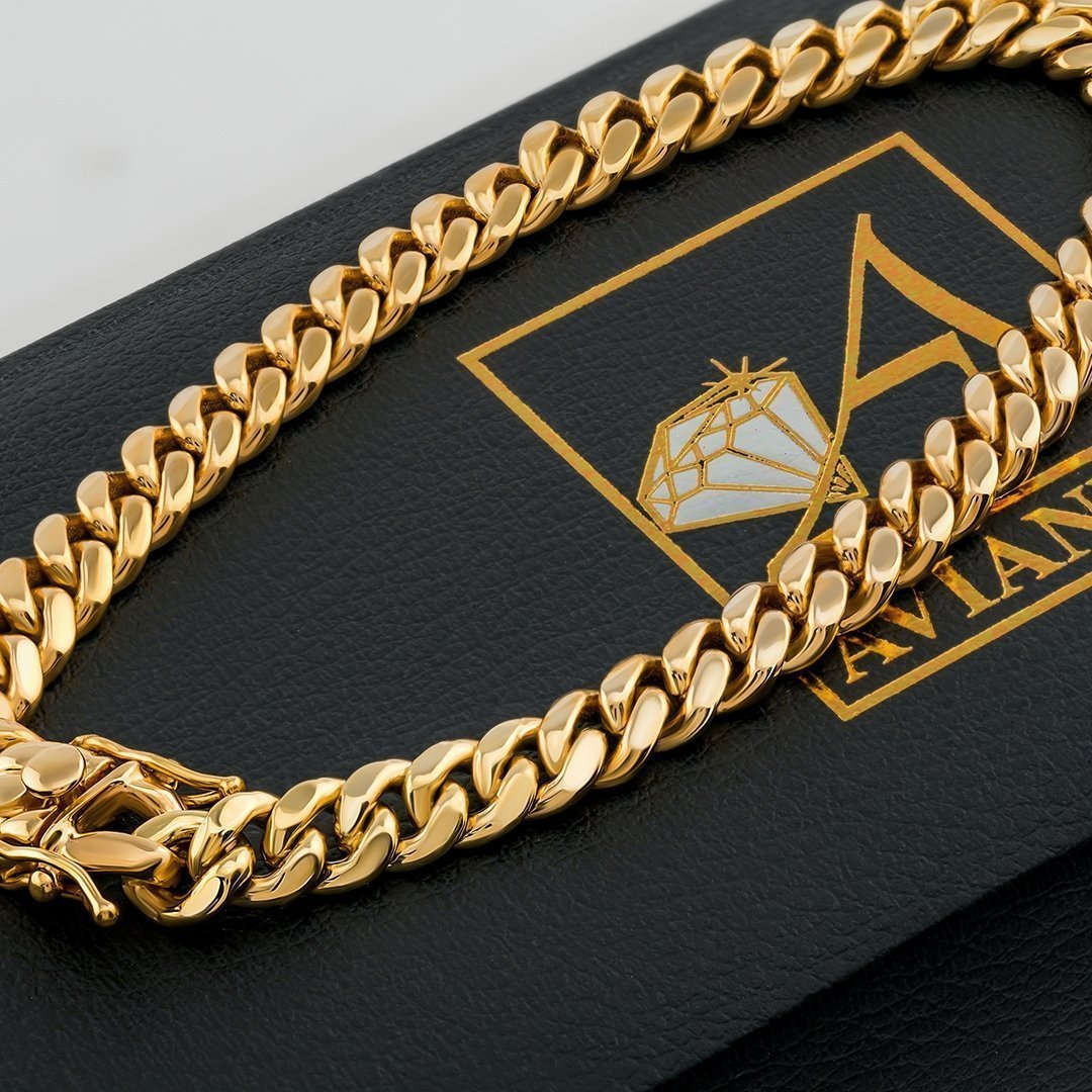 14K Yellow Gold Mens ID Bracelet – Avianne Jewelers