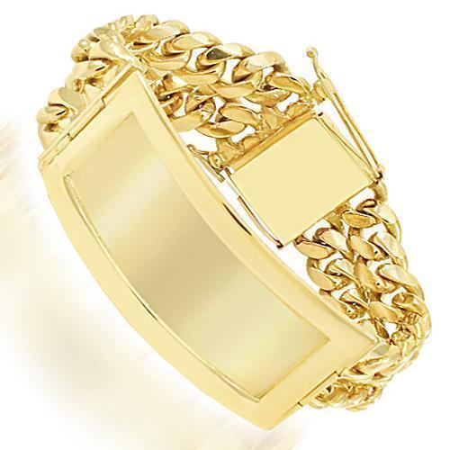 Gold Color Bracelet, Mens Gold Bracelets