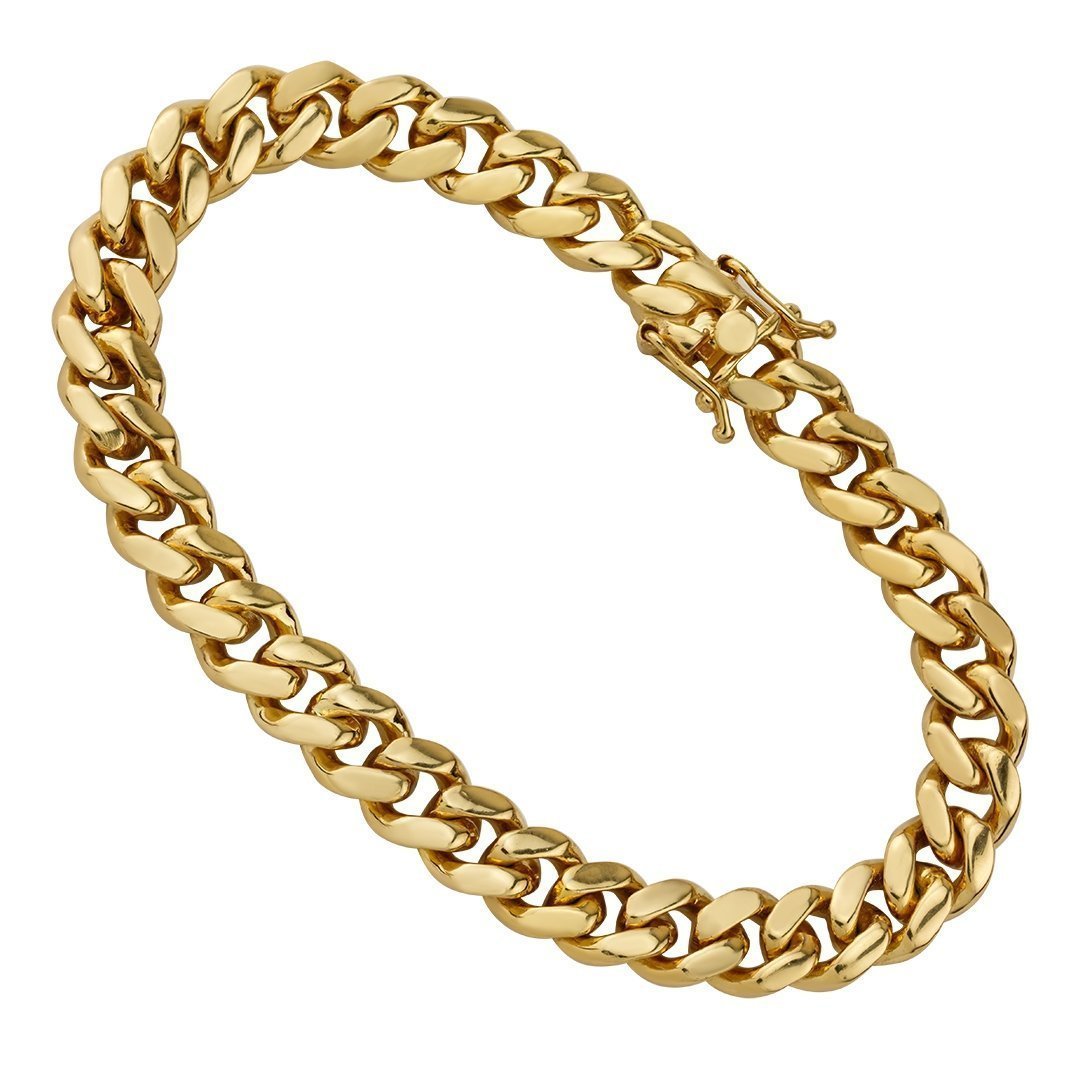 YEEZII 5 Pcs Gold Chain Link Bracelet For Women,14K Gold India | Ubuy
