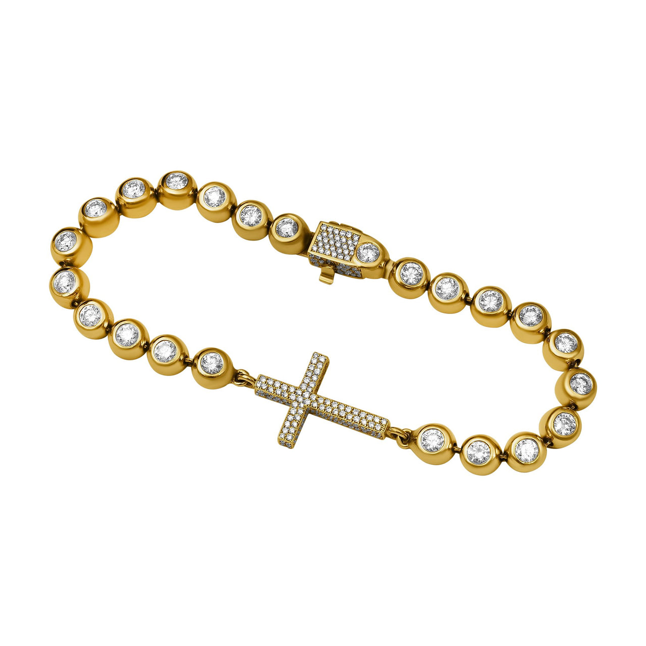 Buy JwlDazz Cross Bracelet of Faith and Hope Adjustable fit for all Silver  Cross (Unisex) at Amazon.in