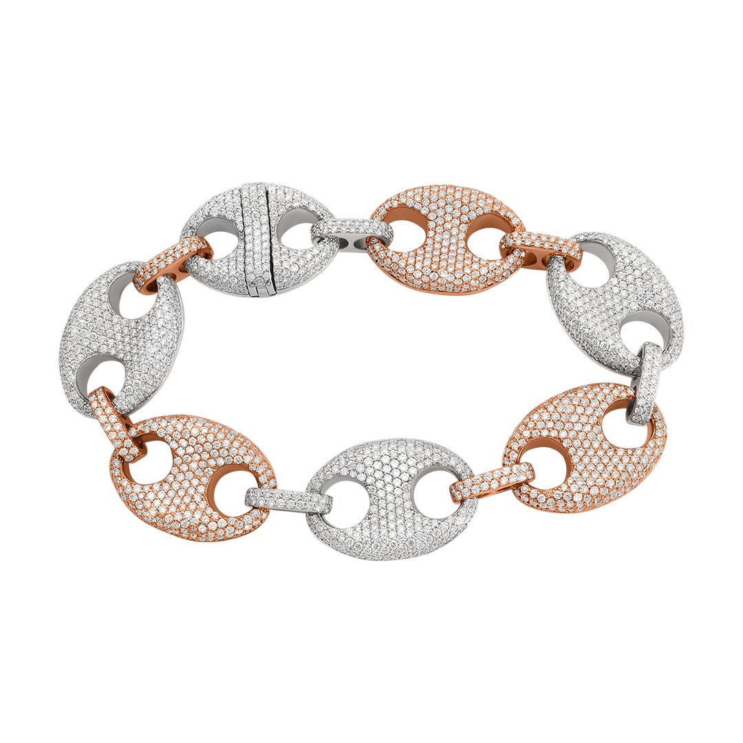 Foxy Chunky Diamond Chain Bracelet – STONE FINE JEWELRY