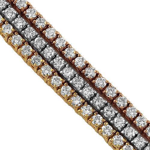 14kt Yellow Gold Mens Round Diamond 6-Row Pave Band Ring 6-1/2 Cttw – Gold  N Diamonds