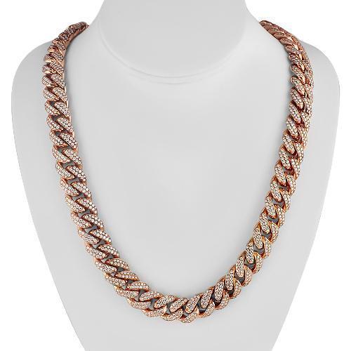 Manufacturer of 18k rose gold chain for men | Jewelxy - 220442