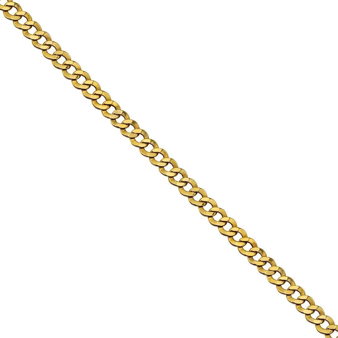 10k Yellow Gold Curb Link Chain 7 mm – Avianne Jewelers