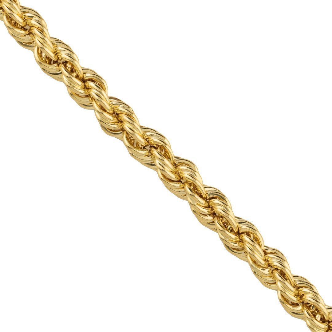 Gold Rope Chain, Rope Necklace, 10k Rope Chain, Rope Chain