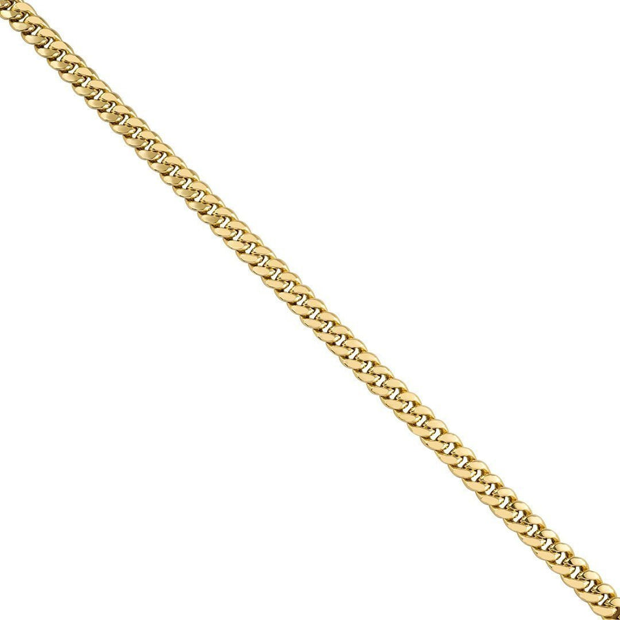 10k Yellow Gold Hollow Cuban Link Chain 5.5 mm – Avianne Jewelers