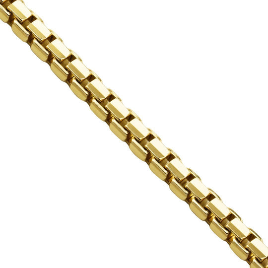 14K gold hands with 24” classic boxchainルイヴィトン