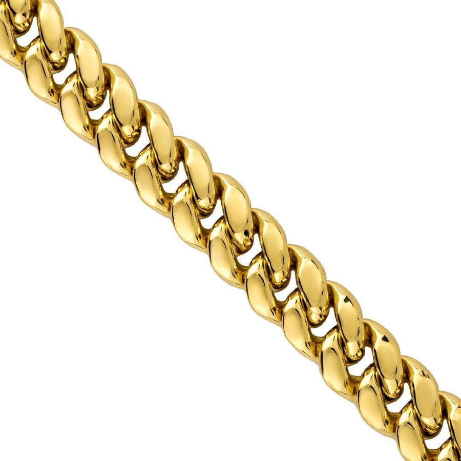 14k Yellow Gold Hollow Cuban Link Chain 6.75 Mm – Avianne Jewelers