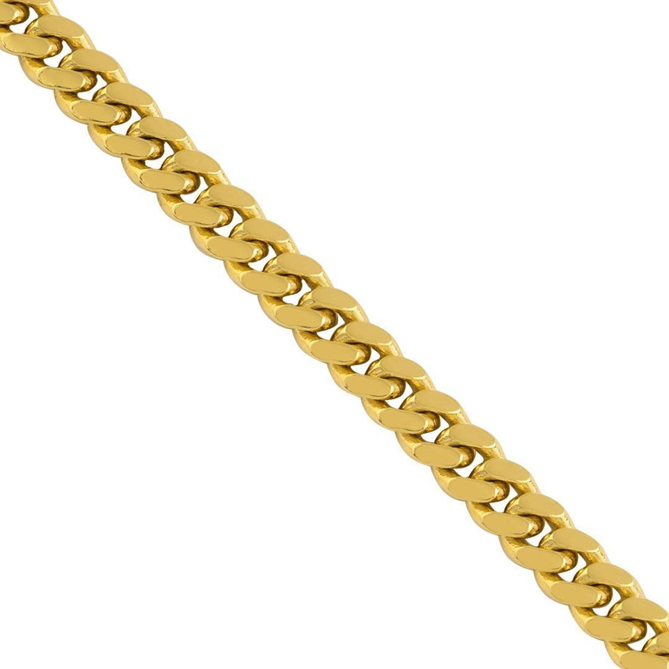 Men's 22K Yellow Gold Cuban Link Chain