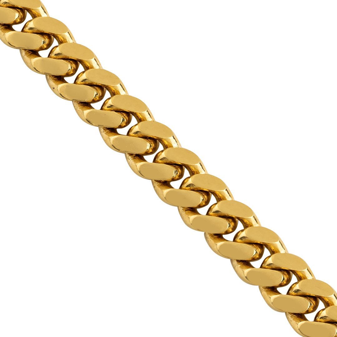 New 18k white gold cuban link chain and bracelet www.reseau-essentiels.com