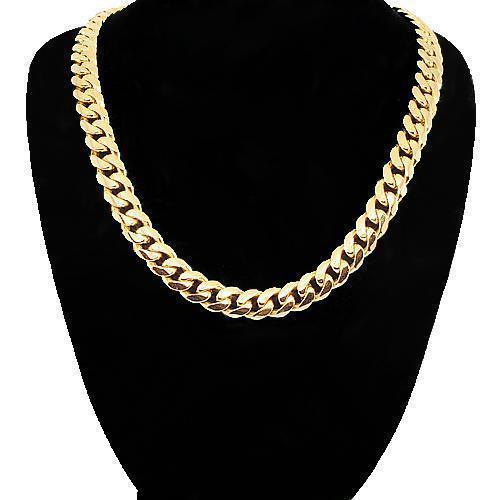 18K Blair Thick Gold Necklace - Maude
