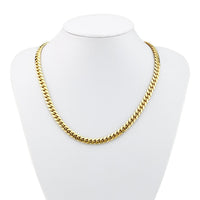 18k Yellow Gold Solid Cuban Link Chain 6mm – Avianne Jewelers