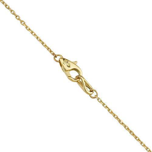 Yellow Diamond by The Yard Necklace in 14k Yellow Gold 18 Inches 1.03 Ctw