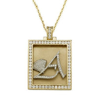 Thumbnail for Diamond Avianne Pendant in 14k Yellow Gold 6.07 Ctw