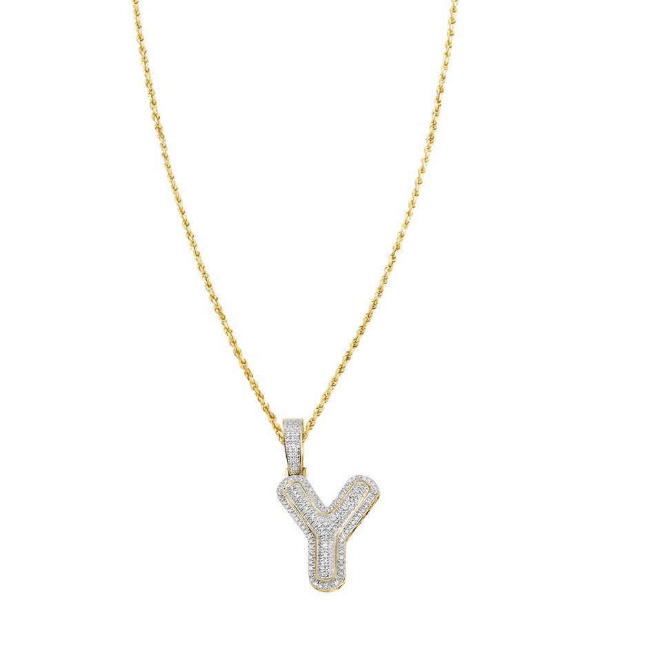 Y letter deals pendant