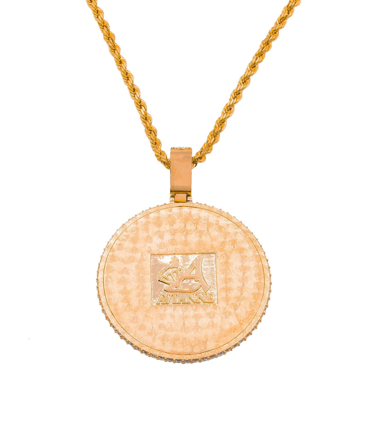 DIAMOND MEMORY PENDANT IN 14K ROSE GOLD 6 CTW