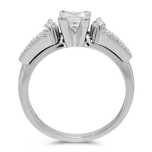 18K Solid White Gold Mens Custom Diamond Ring 22.04 Ctw – Avianne
