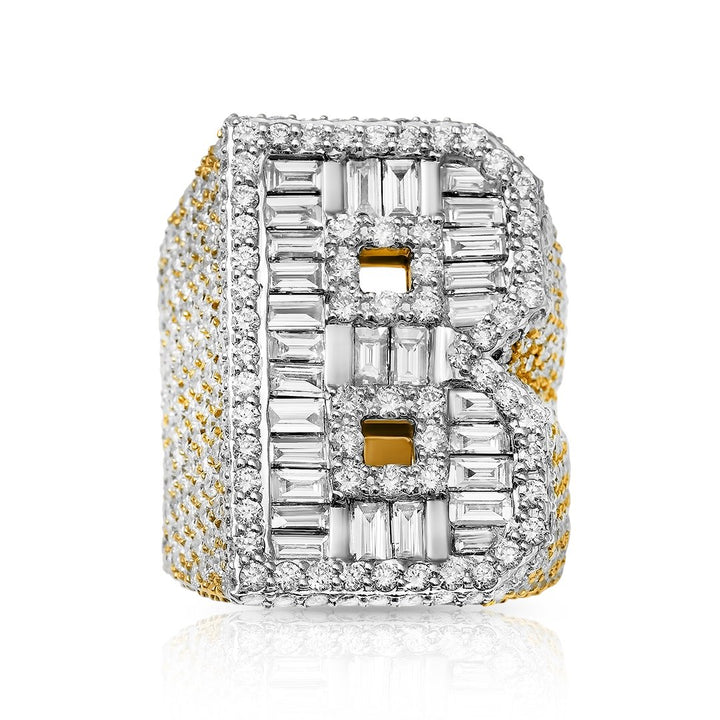 B Letter Gold Ring Design | Gold B Name Ring Design | Gold Lakshmi Balaji -  YouTube