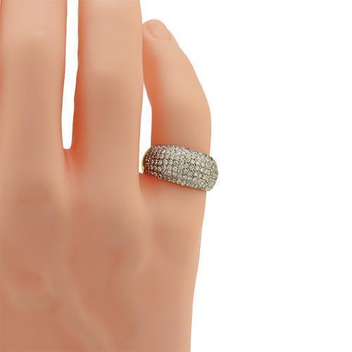 Classic Pave Diamond Cocktail Ring in 14k Yellow Gold 1.90 Ctw