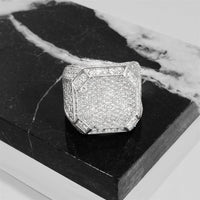 Thumbnail for Diamond Classic Pinky Ring in 14k White Gold 7 Ctw