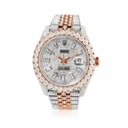 Luxurman Mens Diamond Watch 0.50 ct Freeze 963592