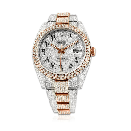 Avianne&Co Unisex Ceramic Stainless Steel White Chrono Diamond Watch 1 –  Avianne Jewelers