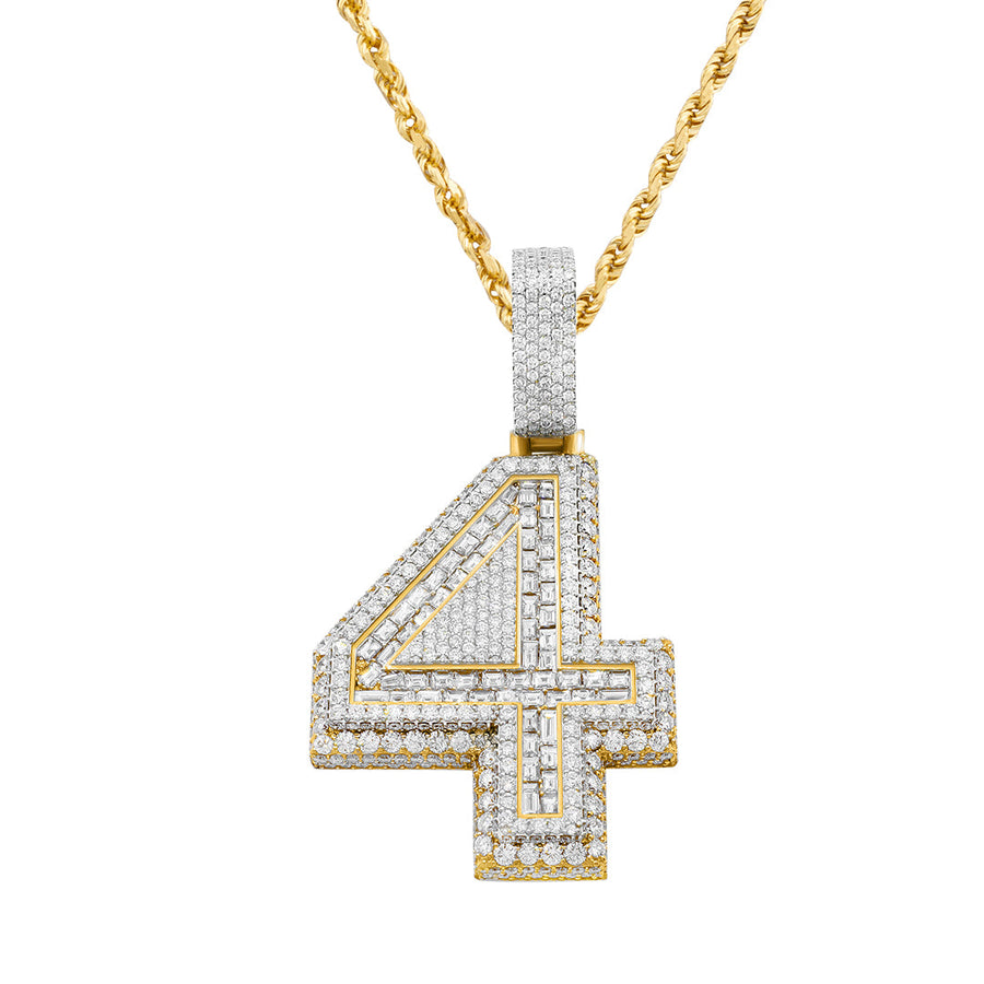 14K Yellow Gold & Diamonds 